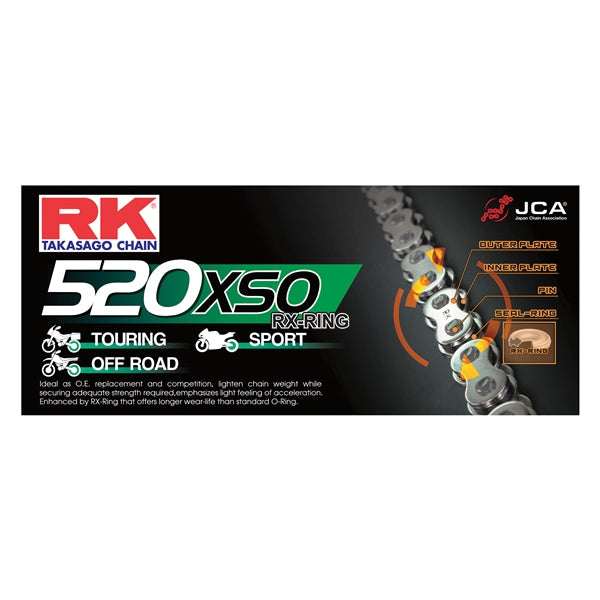 Chaîne RK Excel 520Xso X 120L (520XSO)