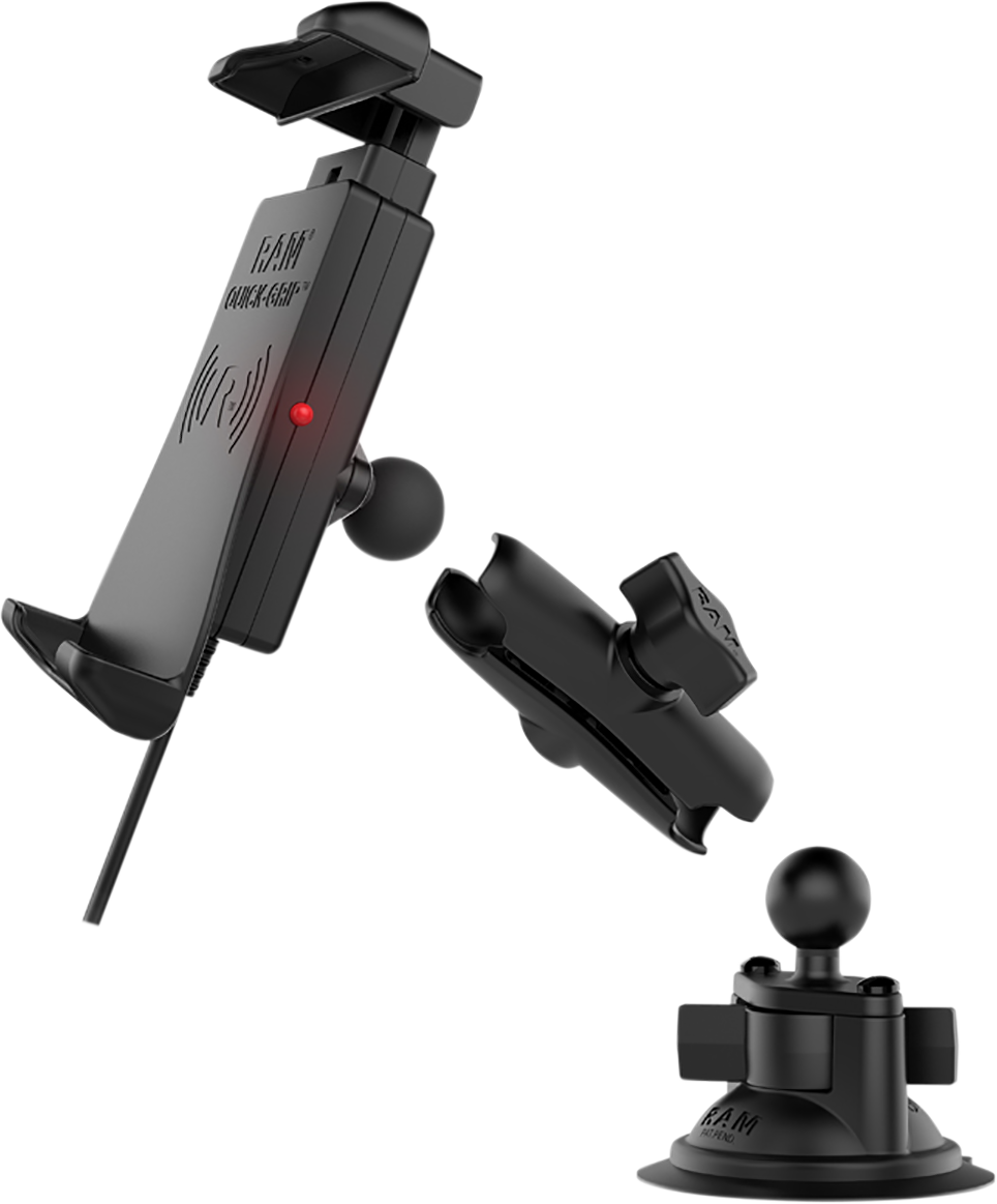 Ram Mount Kit Quickgrip Wreles Suct (RAM-B-166-UN14W)