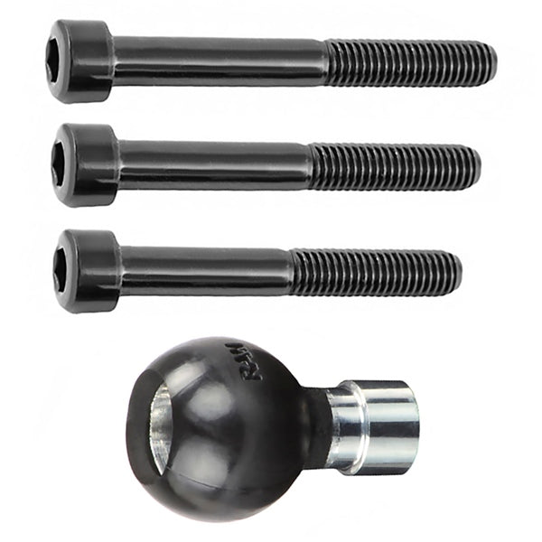 Ram Mount Motorcycle Base W Hole M8 Screw (RAM-B-367U)