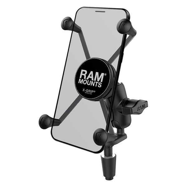 Ram Mount Stem Mount Short Arm & Ram X-Grip (RAM-B-176-A-UN10U)