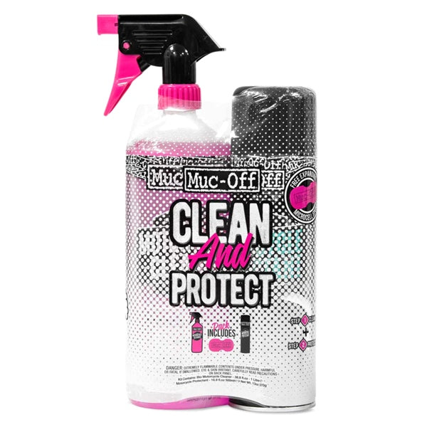 Muc-Off Cleaner/Spray Duo w/Sponge (20020US)