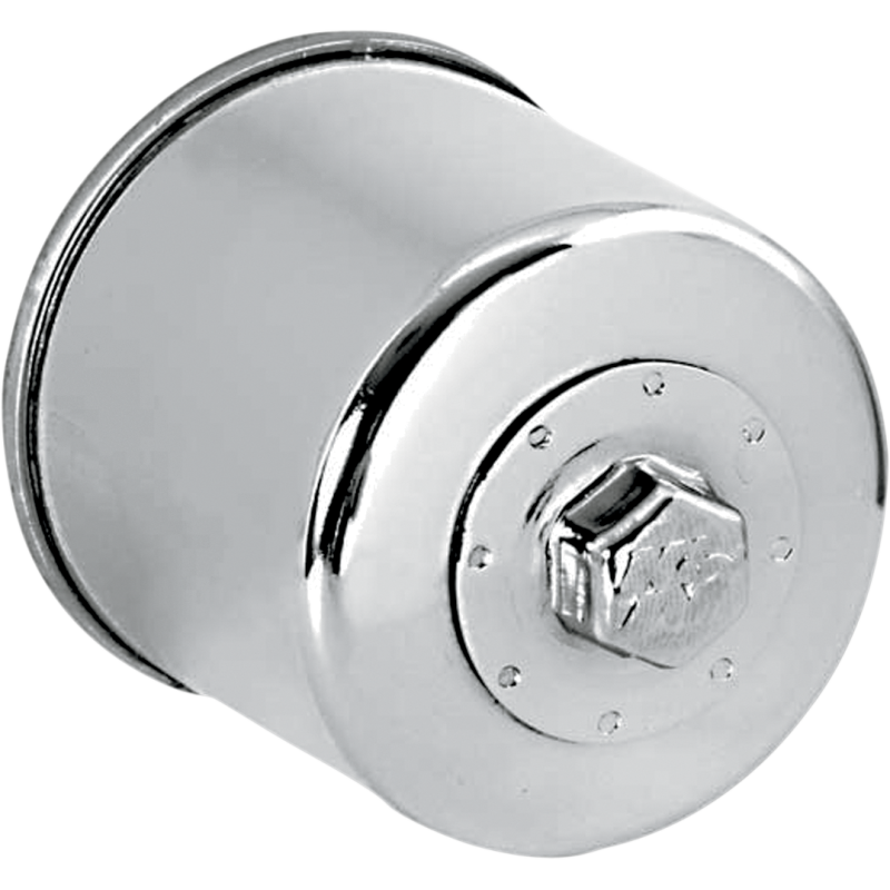 K&N Oil Filter 15410-MCJ-000 CHROME (KN-204C)