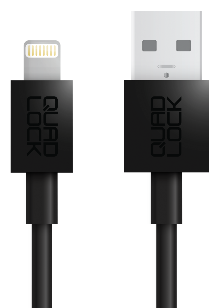 Câble USB-A vers Lightning Quad Lock (20 cm)