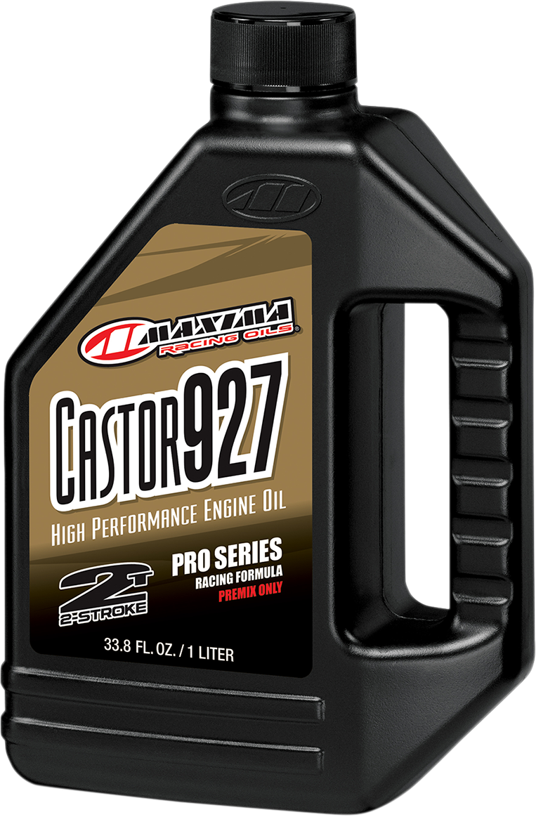 Maxima Castor-927 Racing 2-Cycle Oil- 1 Liter (23901-EA)