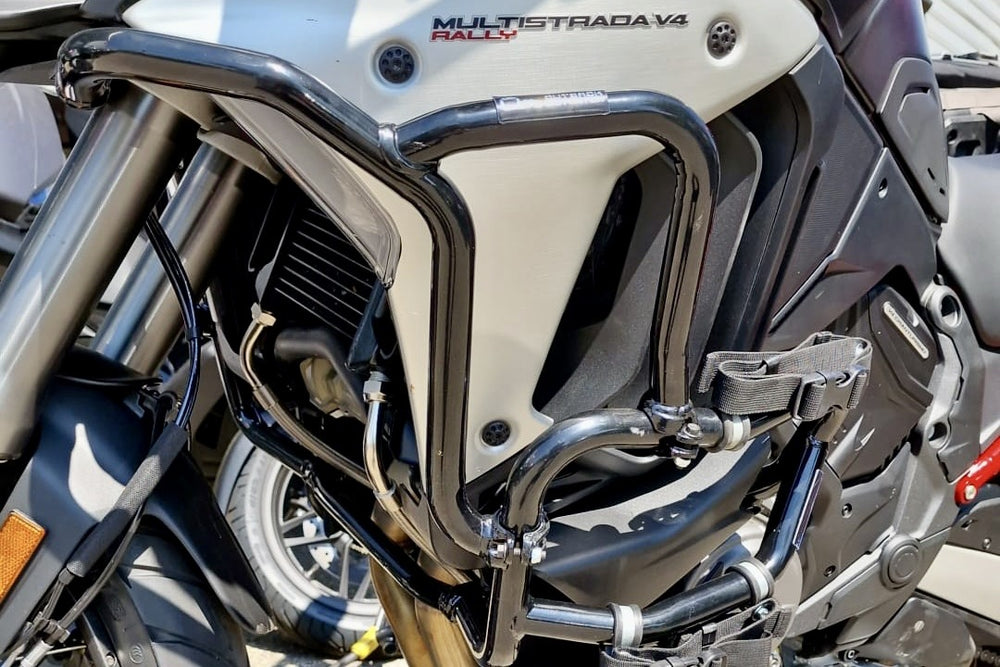 Outback Motortek Ducati Multistrada V4 – Crash Bars Combo Black