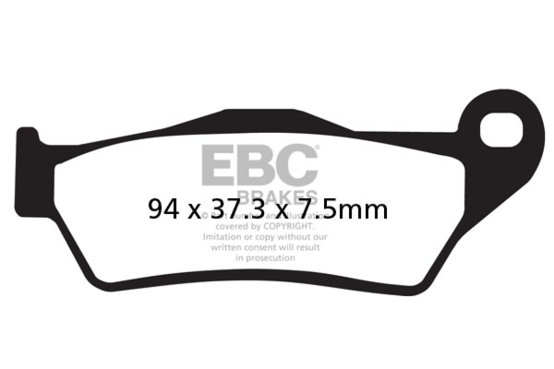 EBC Brake Pad KTM 950/990 (FA181HH)