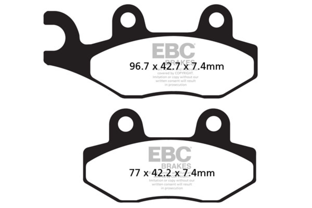 EBC Front Brake Pad Kawasaki/Husqvarna/Suzuki/Yamaha (FA135X)