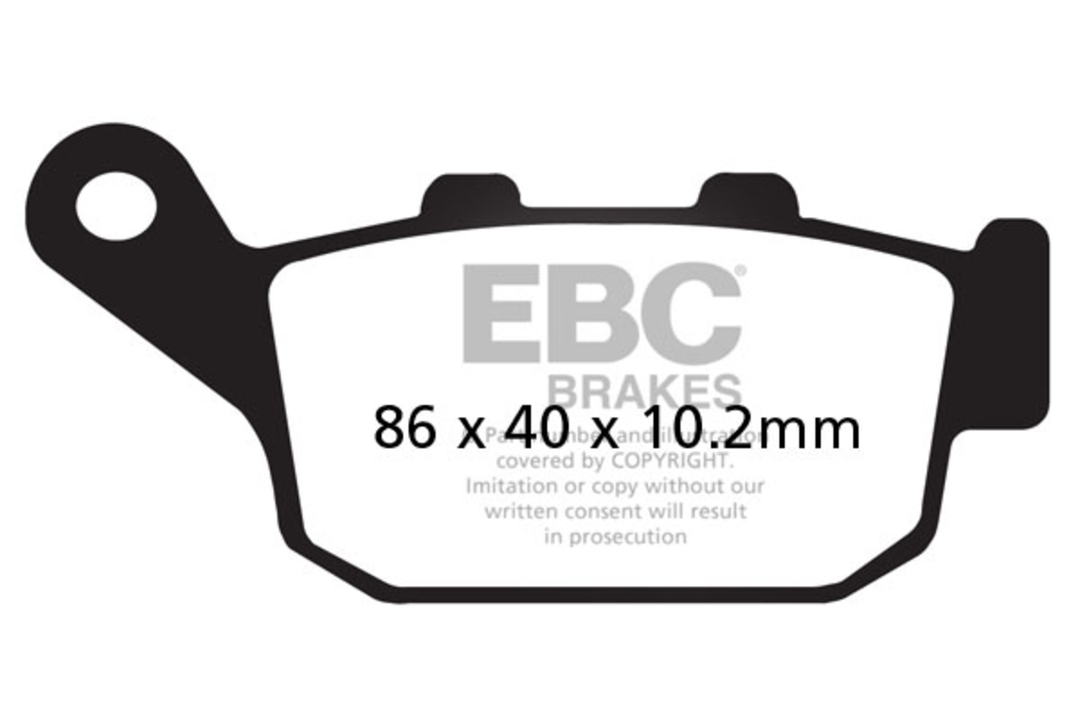 EBC Brake Pad Buell/Ho/Kawasaki/Yamaha/Triumph (FA140HH)