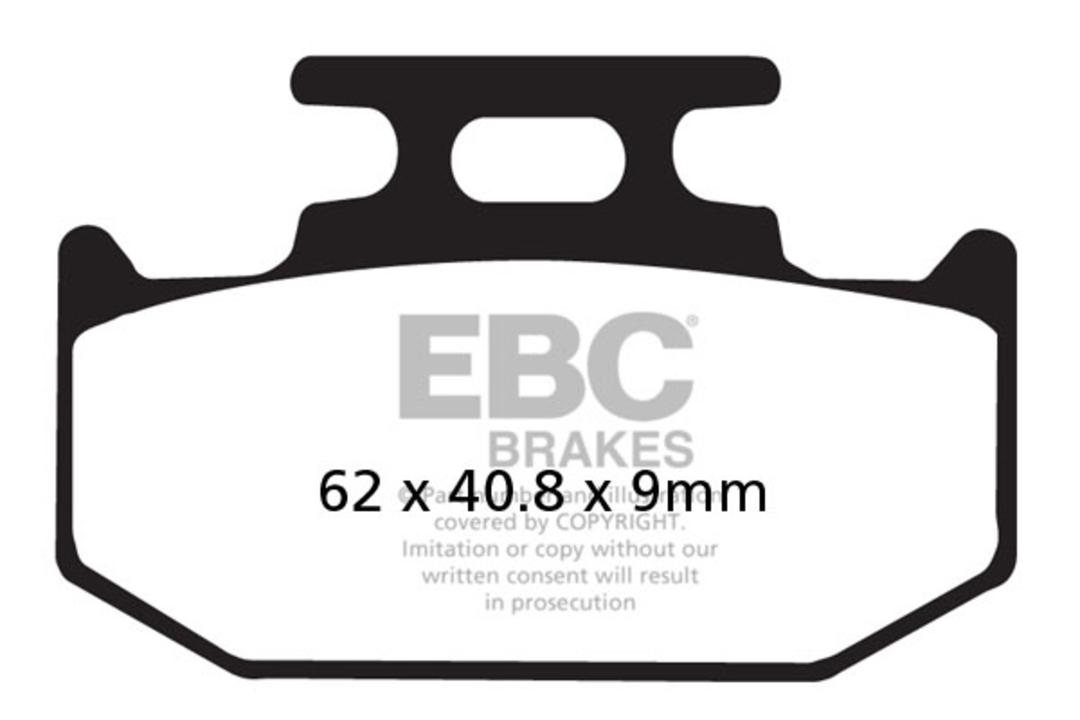 Plaquette de frein EBC Kawasaki/Suzuki/Yamaha (FA152R)