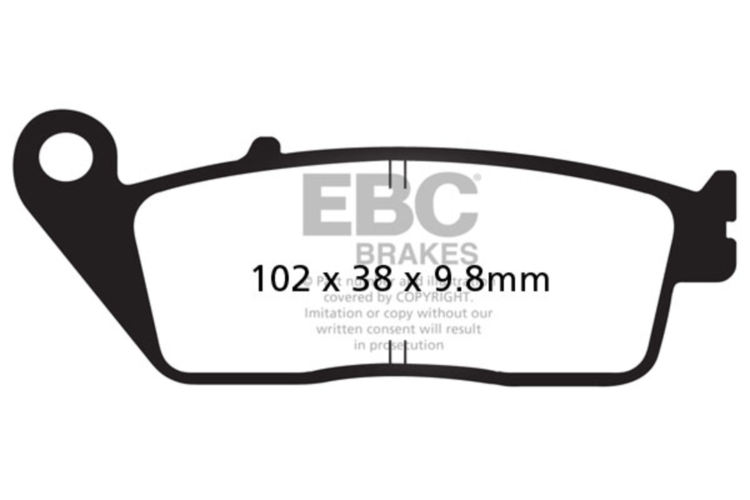 EBC Sint HH Pad Set (FA196HH)