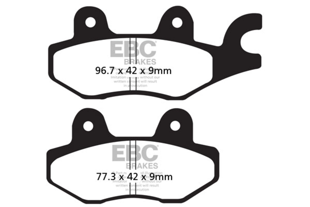 EBC Brake Pad Honda/Kawasaki/Kymco Suzuki/Yamaha (FA197HH)
