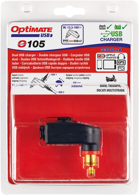 Tecmate Optimate USB Charger (O-105V2)