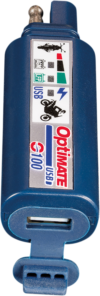 Tecmate Optimate USB 2400ma Charger 3-Led Monitor (O-100V3)