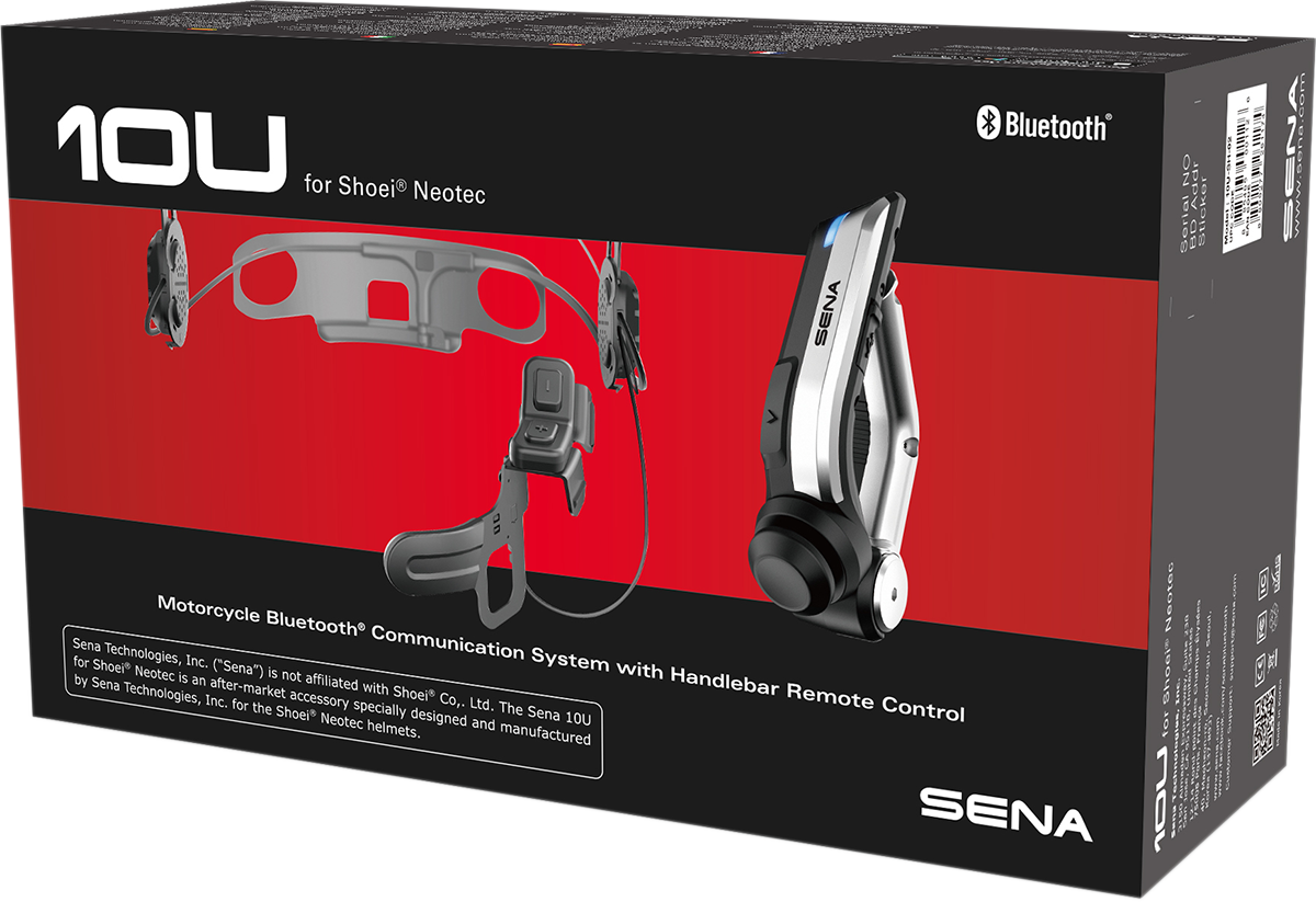 sena 10u for shoei j cruise helmet 10U-A0205 Supplies Kit J-Cruise free phone calls via Bluetooth connectivity SENA 10U Helmet Communication System