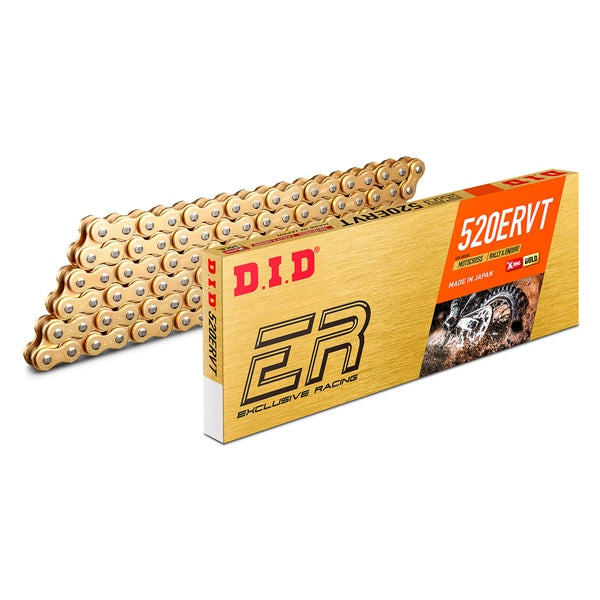 520ERVT 120L Gold/Black DID Chain (520ERVT)