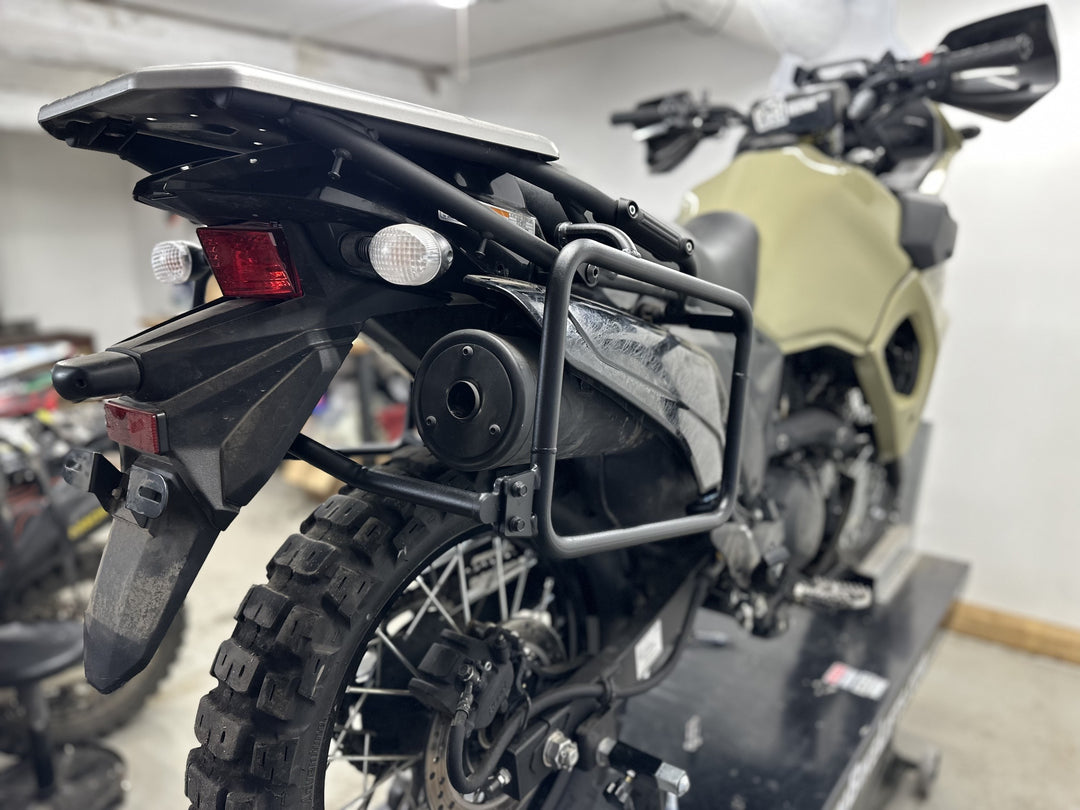 Outback Motortek Kawasaki KLR650 – Pannier Racks