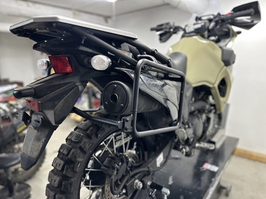 Outback Motortek Kawasaki KLR650 – Pannier Racks