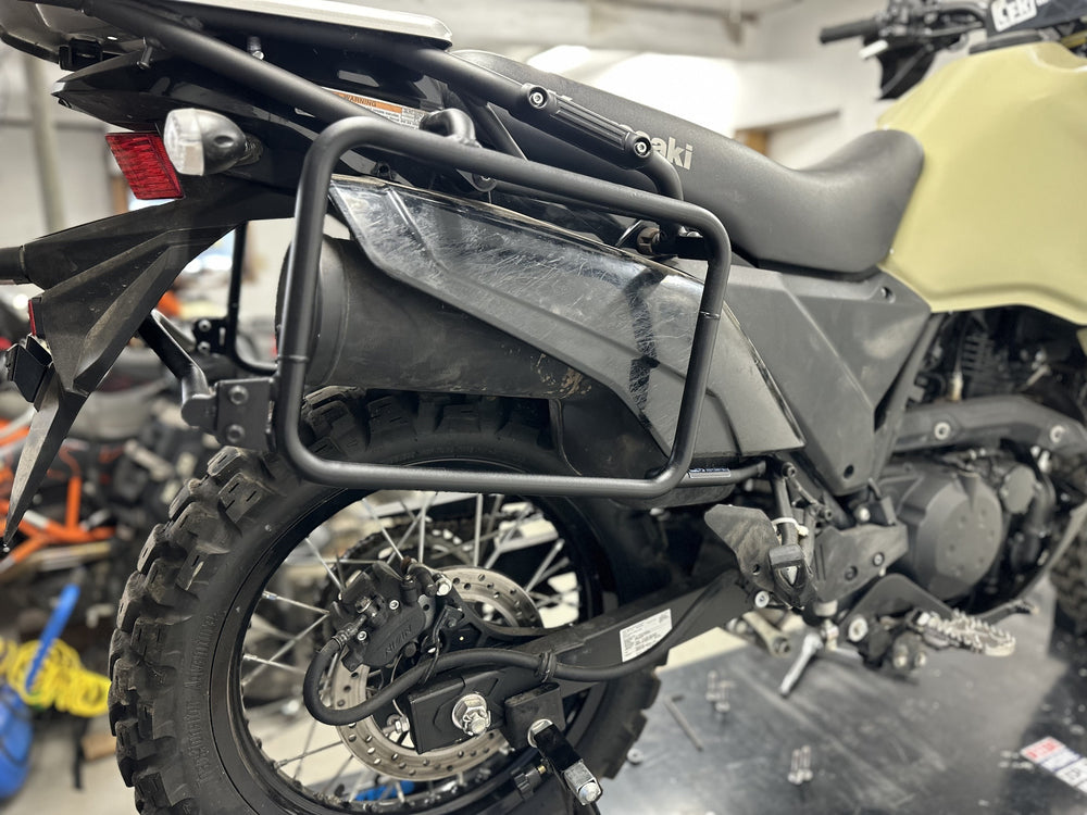 Outback Motortek Kawasaki KLR650 – Pannier Racks
