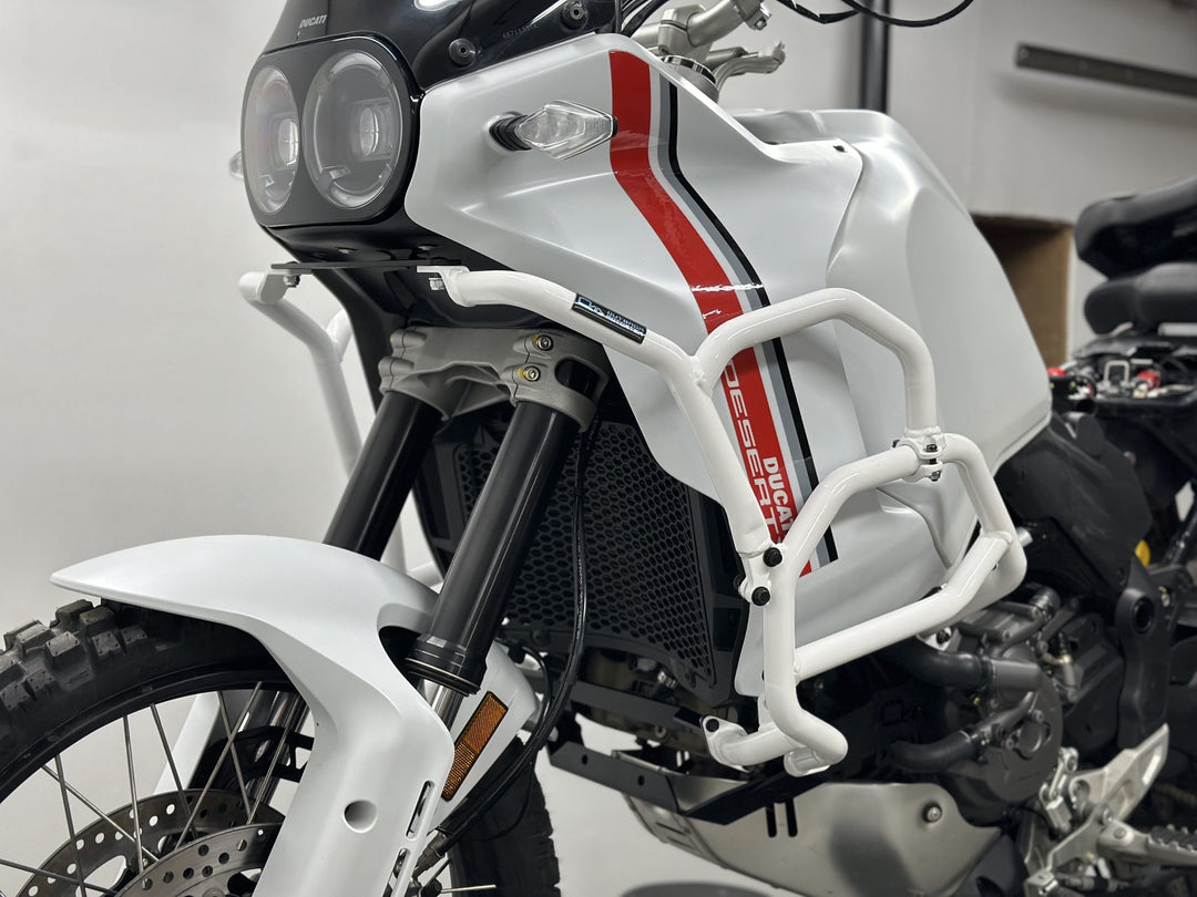 Outback Motortek Ducati DesertX – Crash Bars Combo