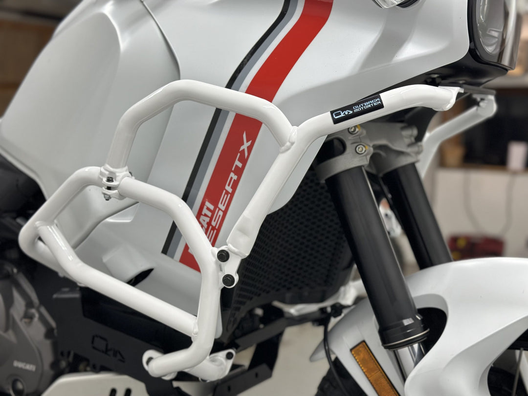 Outback Motortek Ducati DesertX – Crash Bars Combo