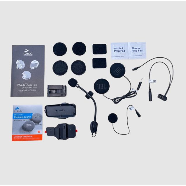 Cardo Systems Accessory - Pt Neo 2ND Helmet Kit JBL (ACC00016)