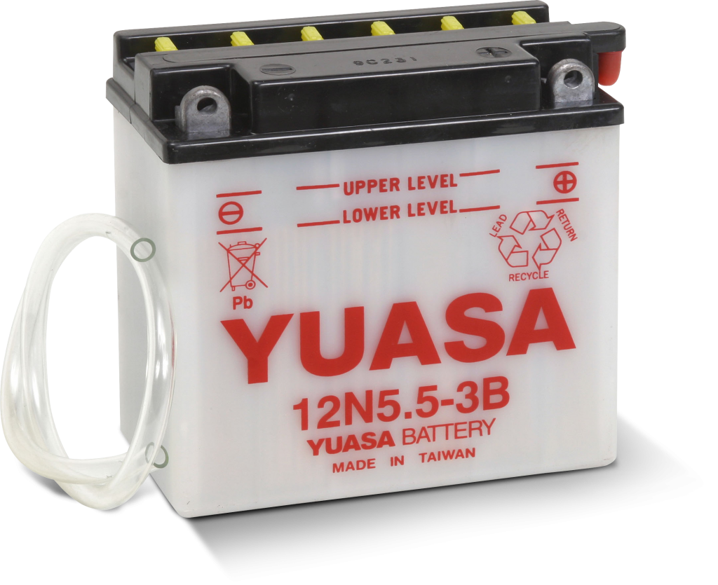 YUASA 12N5.5-3B CONV BATTERY