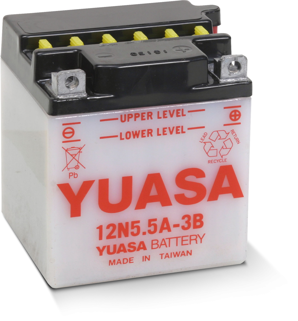 YUASA 12N5.5A-3B CONV BATTERY