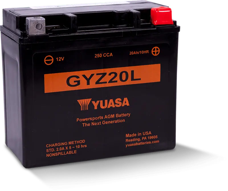 YUASA GYZ20L FA AGM BATTERY