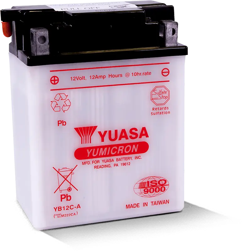 YUASA YB12C-A YUM BATTERY
