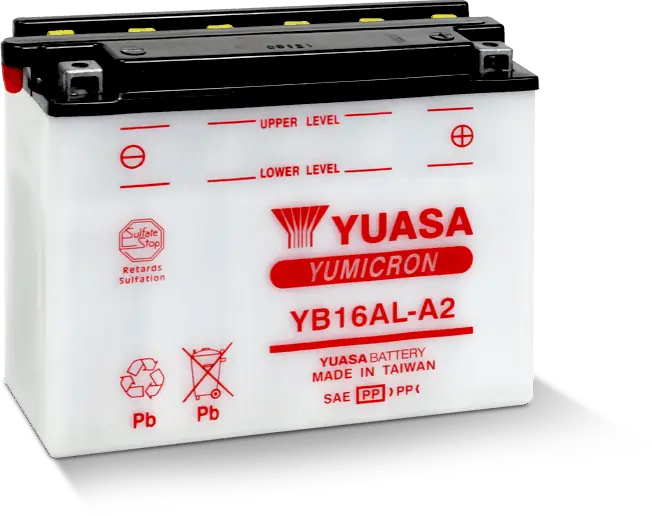 YUASA YB16AL-A2 YUM BATTERY