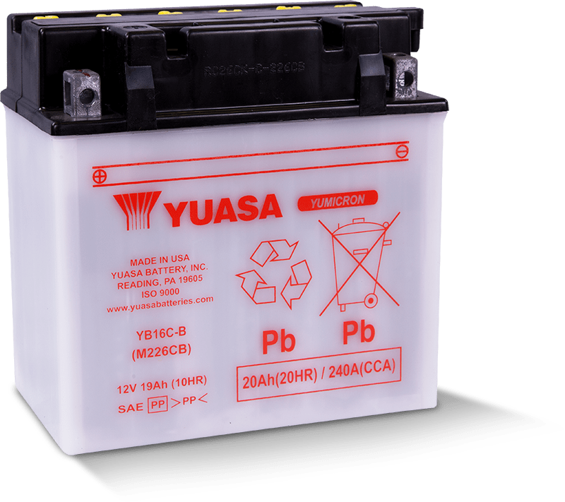 YUASA YB16C-B YUM BATTERY