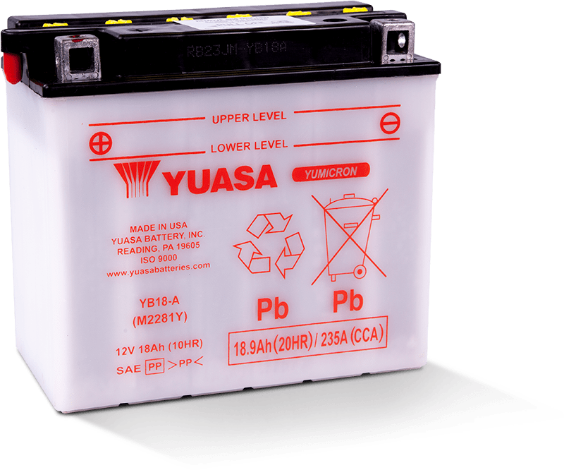 YUASA YB18-A YUM BATTERY