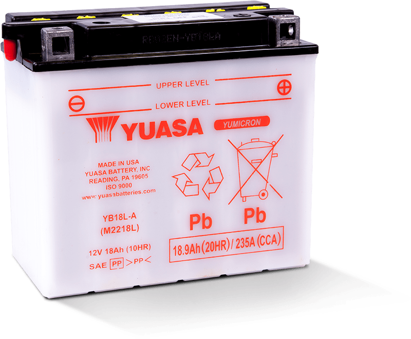 YUASA YB18L-A YUM BATTERY