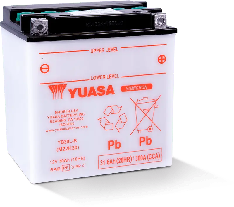 YUASA YB30L-B YUM BATTERY