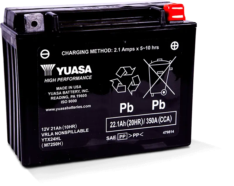 YUASA YTX24HL FA AGM BATTERY