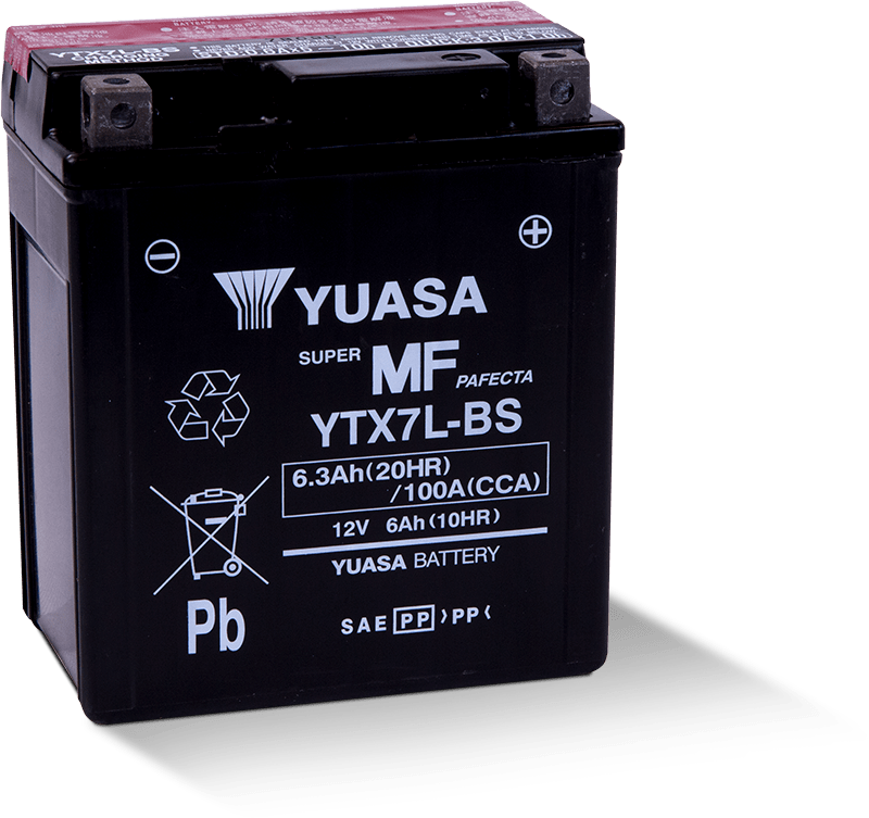 YUASA YTX7L-BS AGM BATTERY