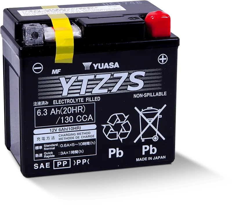 YUASA YTZ7S FA AGM BATTERY