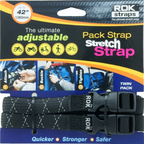 ROK STRAPS PACK STRETCH STRAP 42"