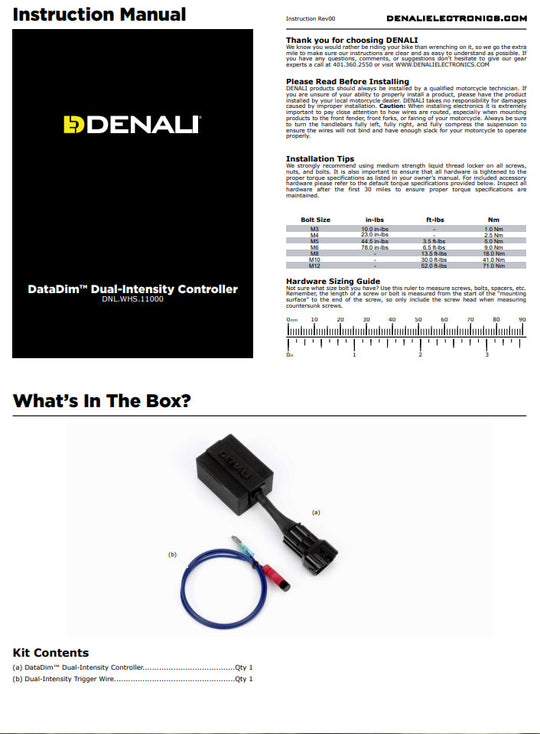 Denali 2.0 DataDim™ Dual-Intensity Controller