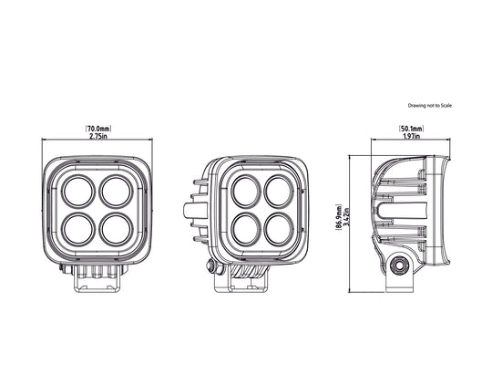 Denali 2.0 S4 Led Light Pod with DataDim™ Technology