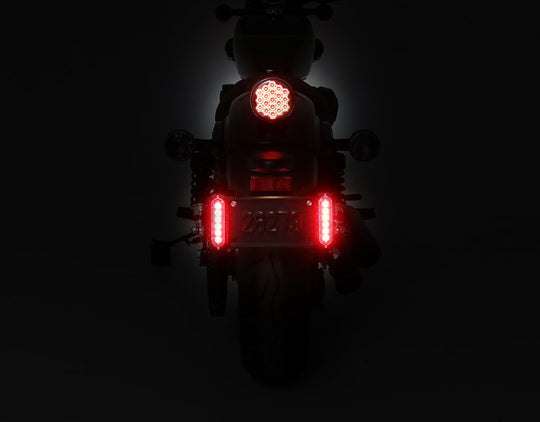 Denali B6 Dual License Plate LED Auxiliary Brake Lights