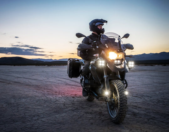 Support de montage d'éclairage auxiliaire Denali pour BMW R1200GS LC '13-'18 et R1250GS '19-