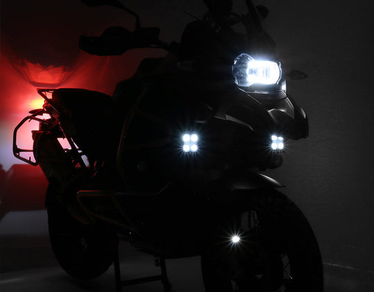 Support de montage d'éclairage auxiliaire Denali pour BMW R1200GS LC '13-'18 et R1250GS '19-