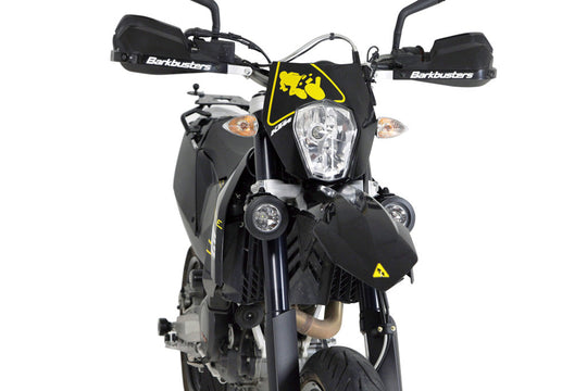 Denali Inverted Fork Tube Auxiliary Light Mount For 50mm-60mm (2in-2.375in) Diameter Tubes | Black (rev07)