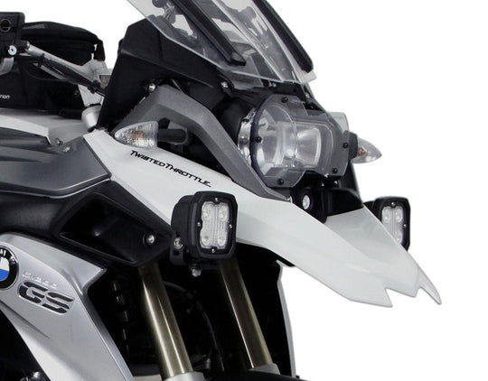 Support de montage d'éclairage auxiliaire Denali pour BMW R1200GS LC '13-'18 et R1250GS '19-