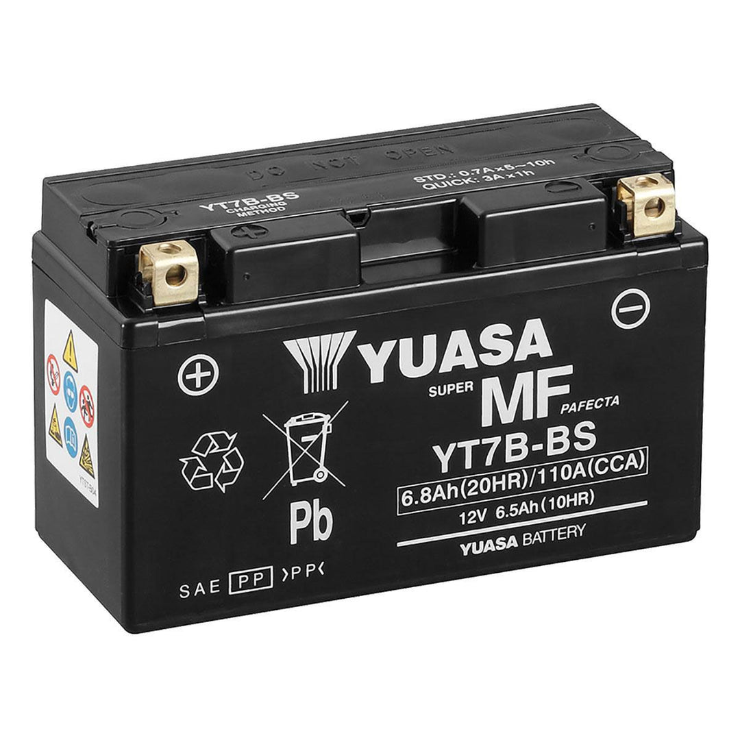 Yuasa YT7B-BS avec pack acide (YUAM62T7B)