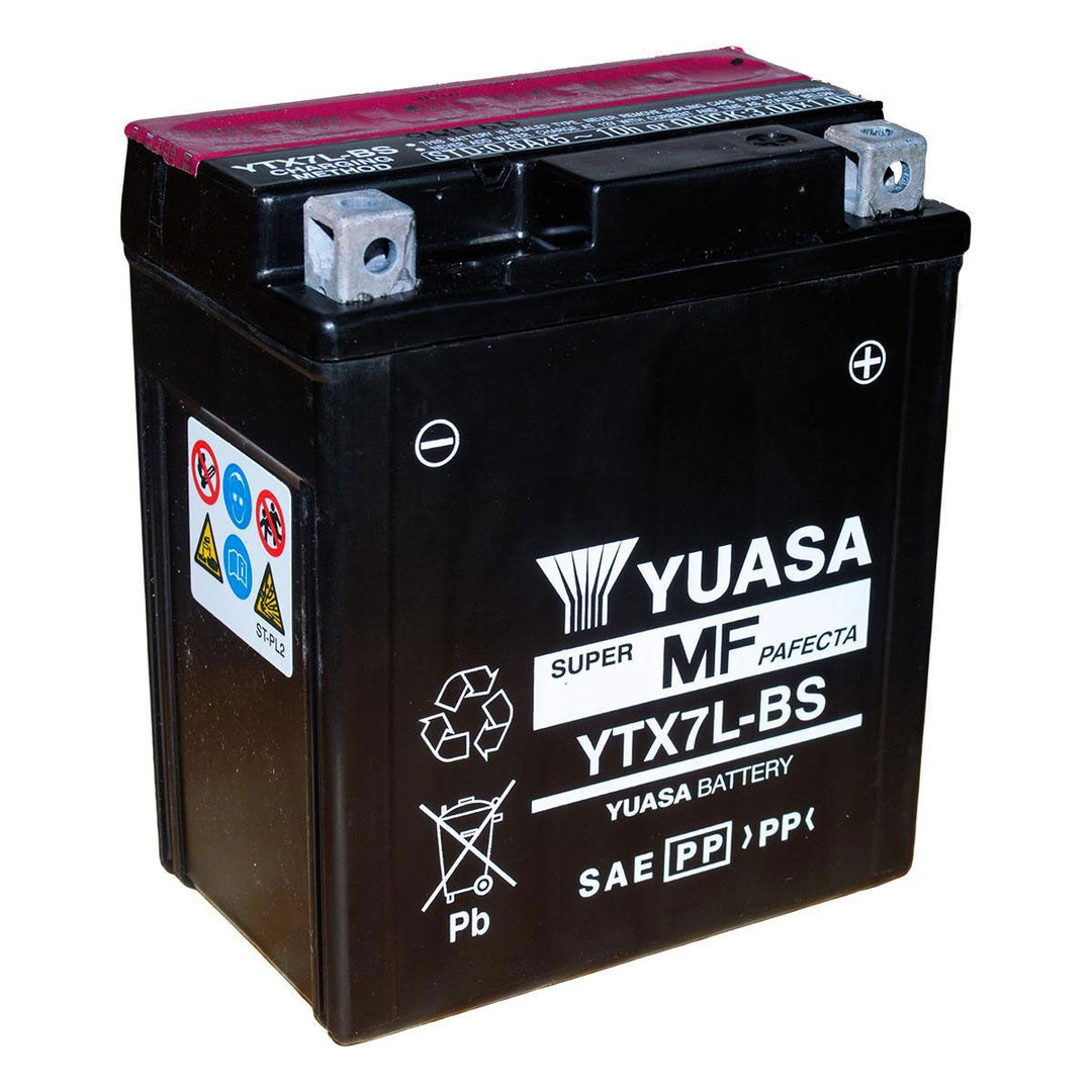 Yuasa YTX7L-BS avec pack acide (YUAM327BS)