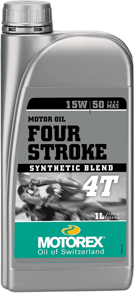 9,49€/l Motorex Four Stroke 15W-50 2 X 4 Ltr Teilsyn JASO MA