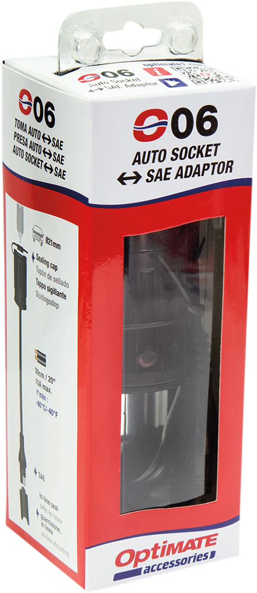 Prise automatique de câble Tecmate Optimate vers SAE 20'' (O-06)