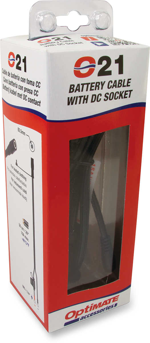 Câble Tecmate Optimate 1/4''-2.5mm DC 40'' (O-21)